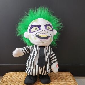Beetlejuice 13.5" Animated Plush Figure Walks and Talks Collectible